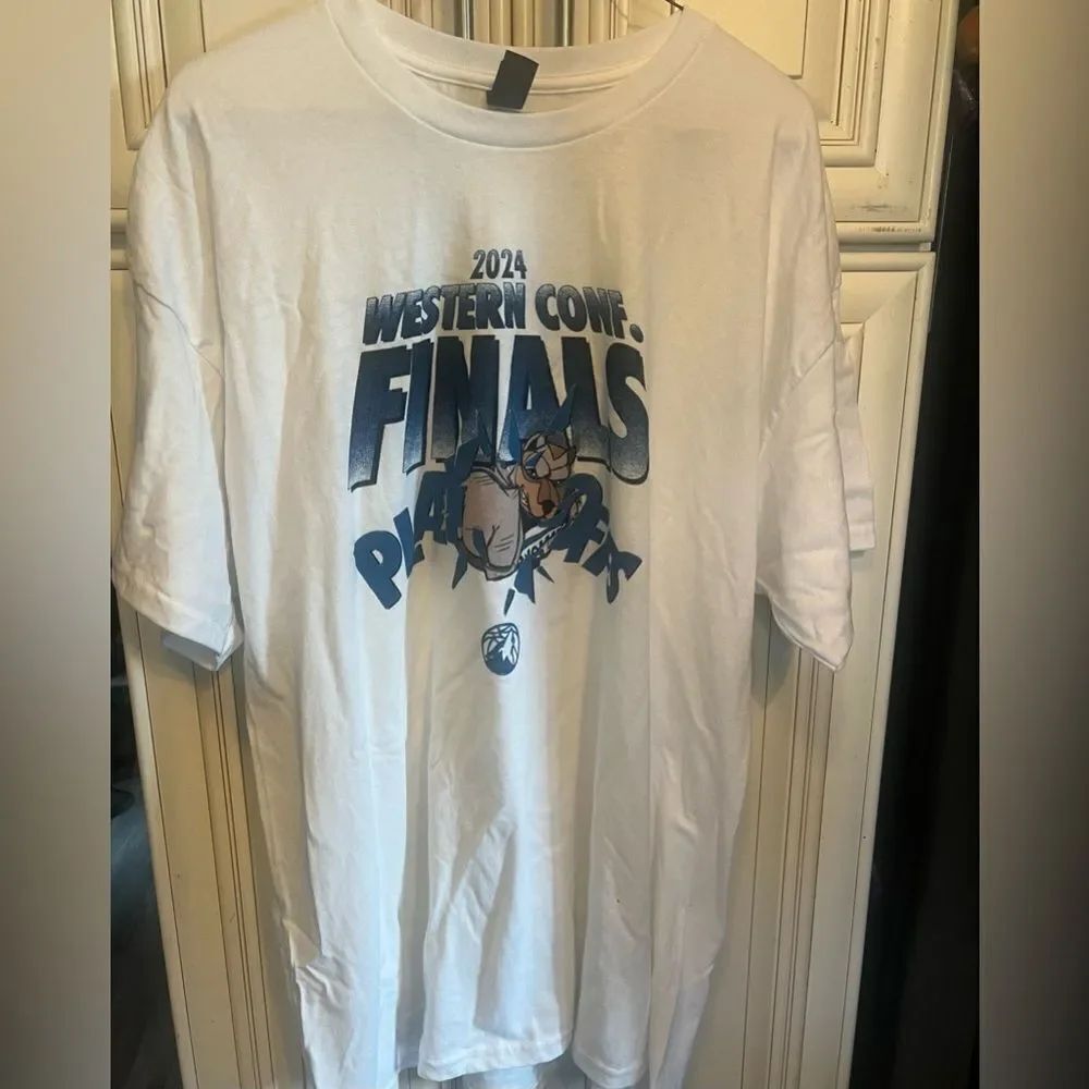 2024 Western Conference Final NBA Playoffs Minnesota Timberwolves shirt XL
